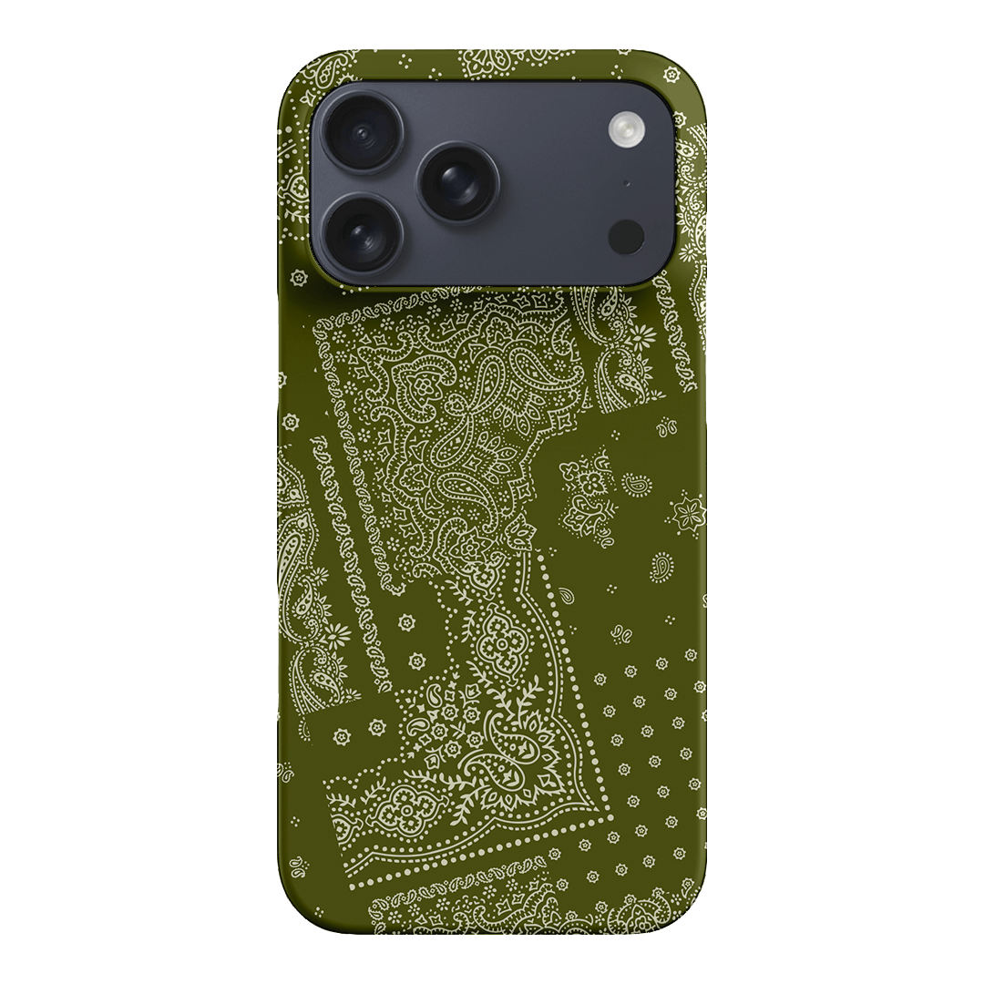 Paisley Fern Printed Phone Cases iPhone 17 Pro Max / Snap by The Dairy - The Dairy