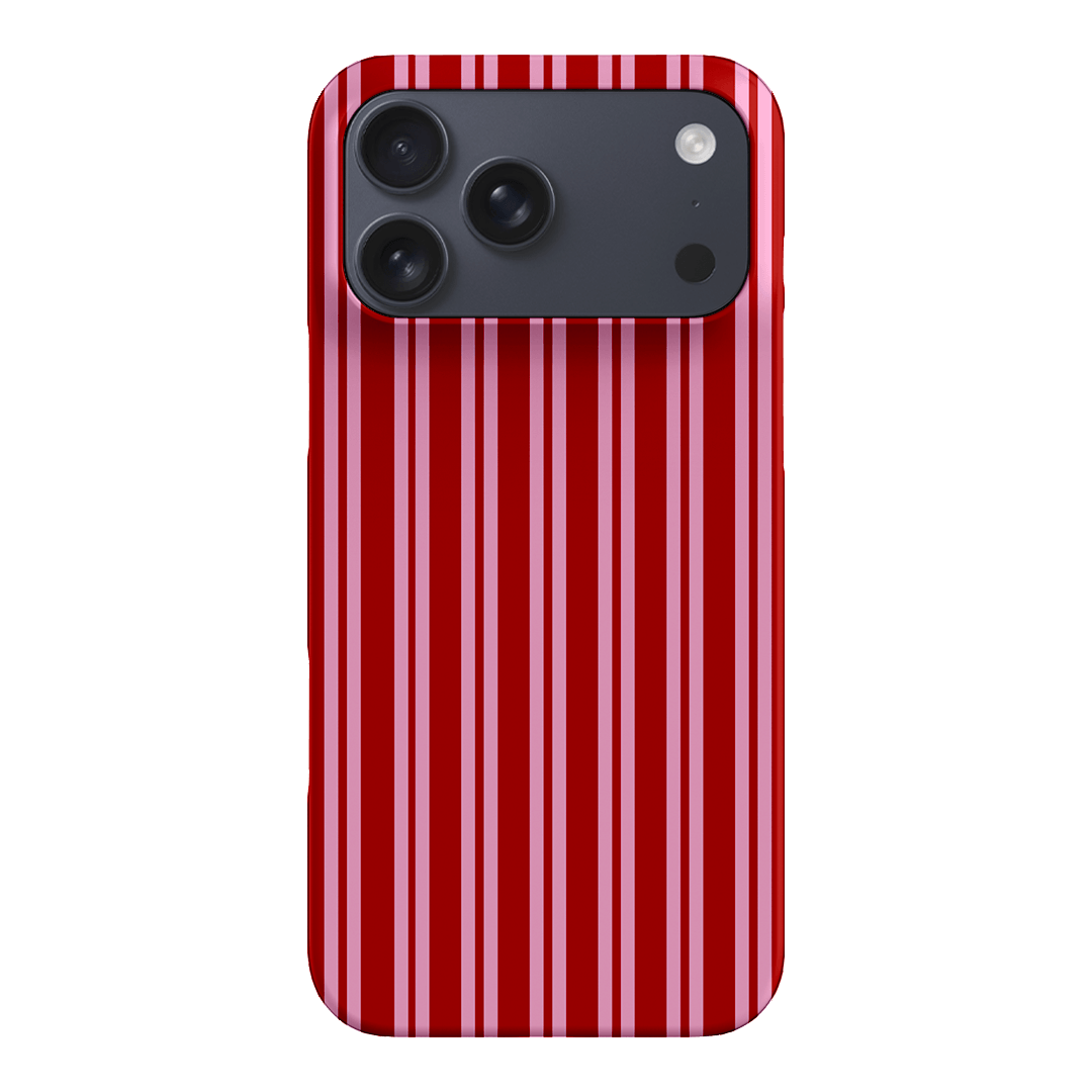 Punch Stripes Printed Phone Cases iPhone 17 Pro Max / Snap by The Dairy - The Dairy