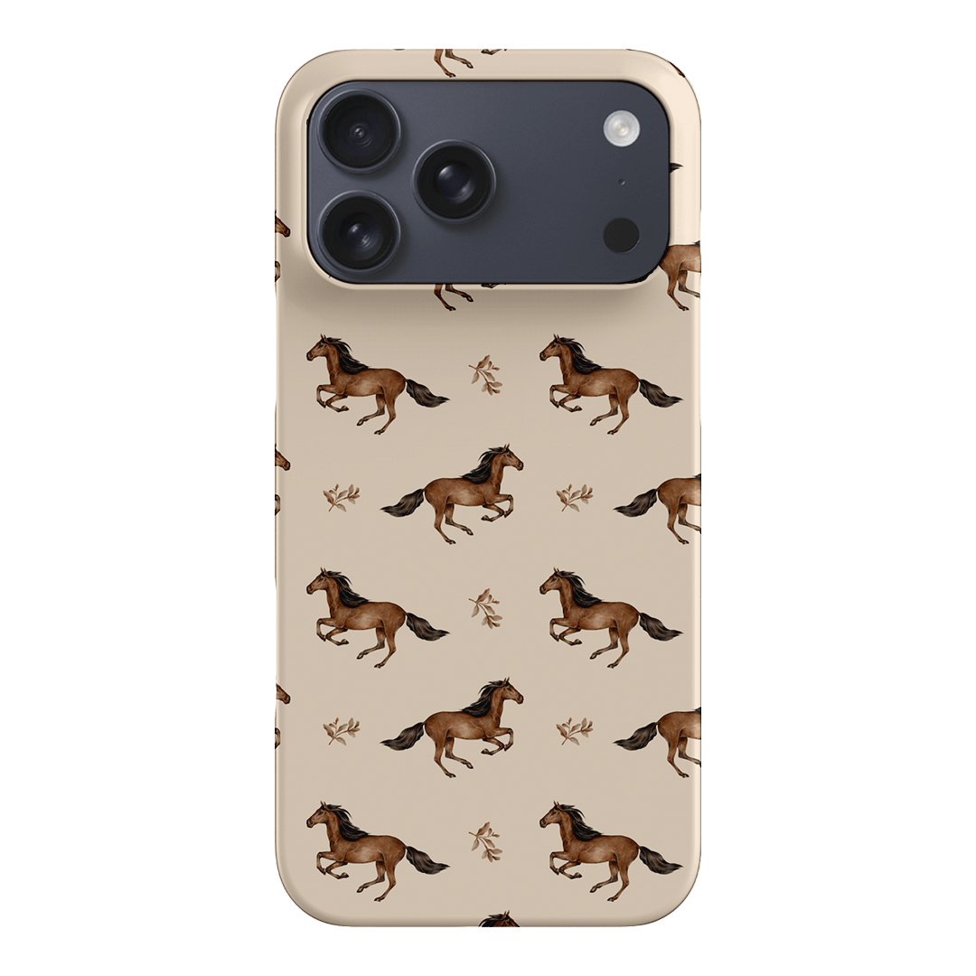 Running Horse Printed Phone Cases iPhone 17 Pro Max / Snap by Kasiags Art - The Dairy
