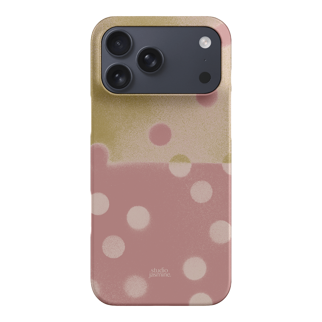 Strawberry Polka Dot Printed Phone Cases iPhone 17 Pro Max / Snap by Jasmine Dowling - The Dairy