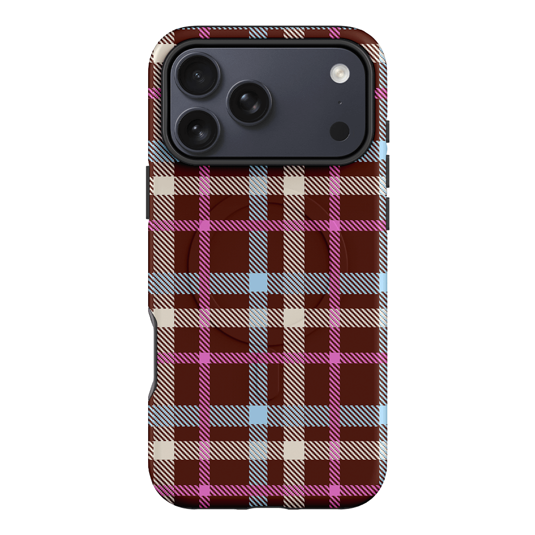 Confetti Plaid Printed Phone Cases iPhone 17 Pro Max / Armoured MagSafe by The Dairy - The Dairy