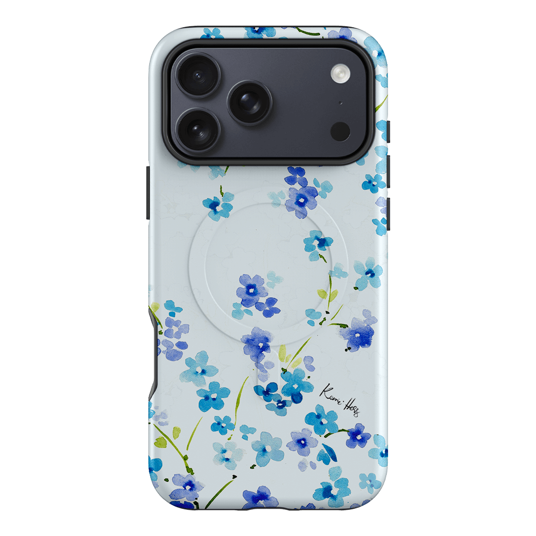 Forget Me Not Printed Phone Cases iPhone 17 Pro Max / Armoured MagSafe by Kerrie Hess - The Dairy