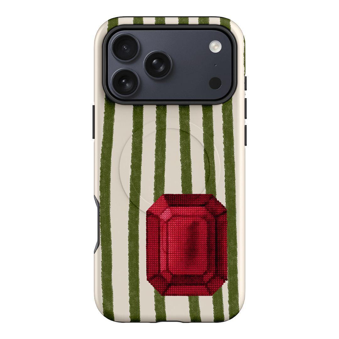 July Ruby Printed Phone Cases iPhone 17 Pro Max / Armoured MagSafe by Joiana - The Dairy