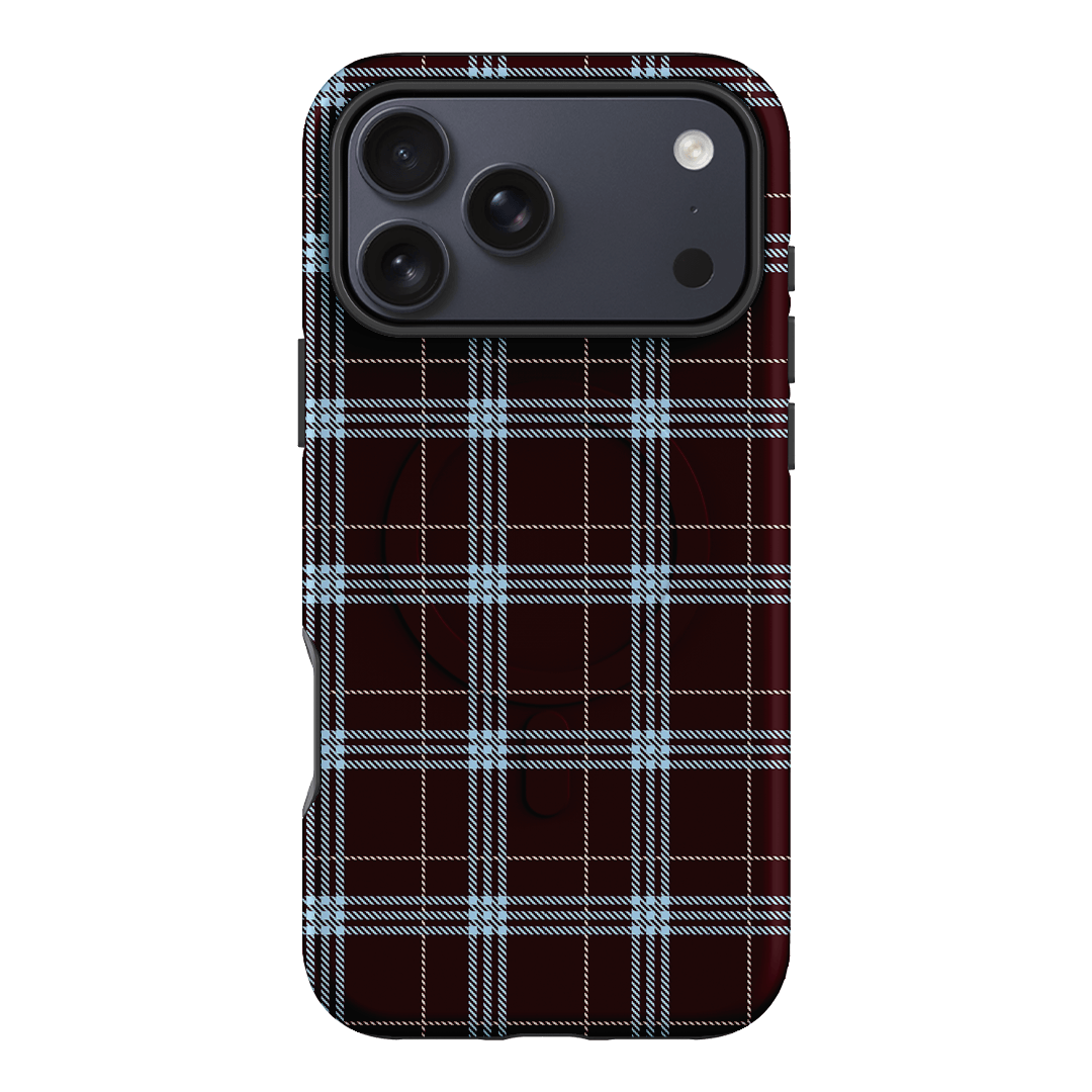 Mocha Plaid Printed Phone Cases iPhone 17 Pro Max / Armoured MagSafe by The Dairy - The Dairy