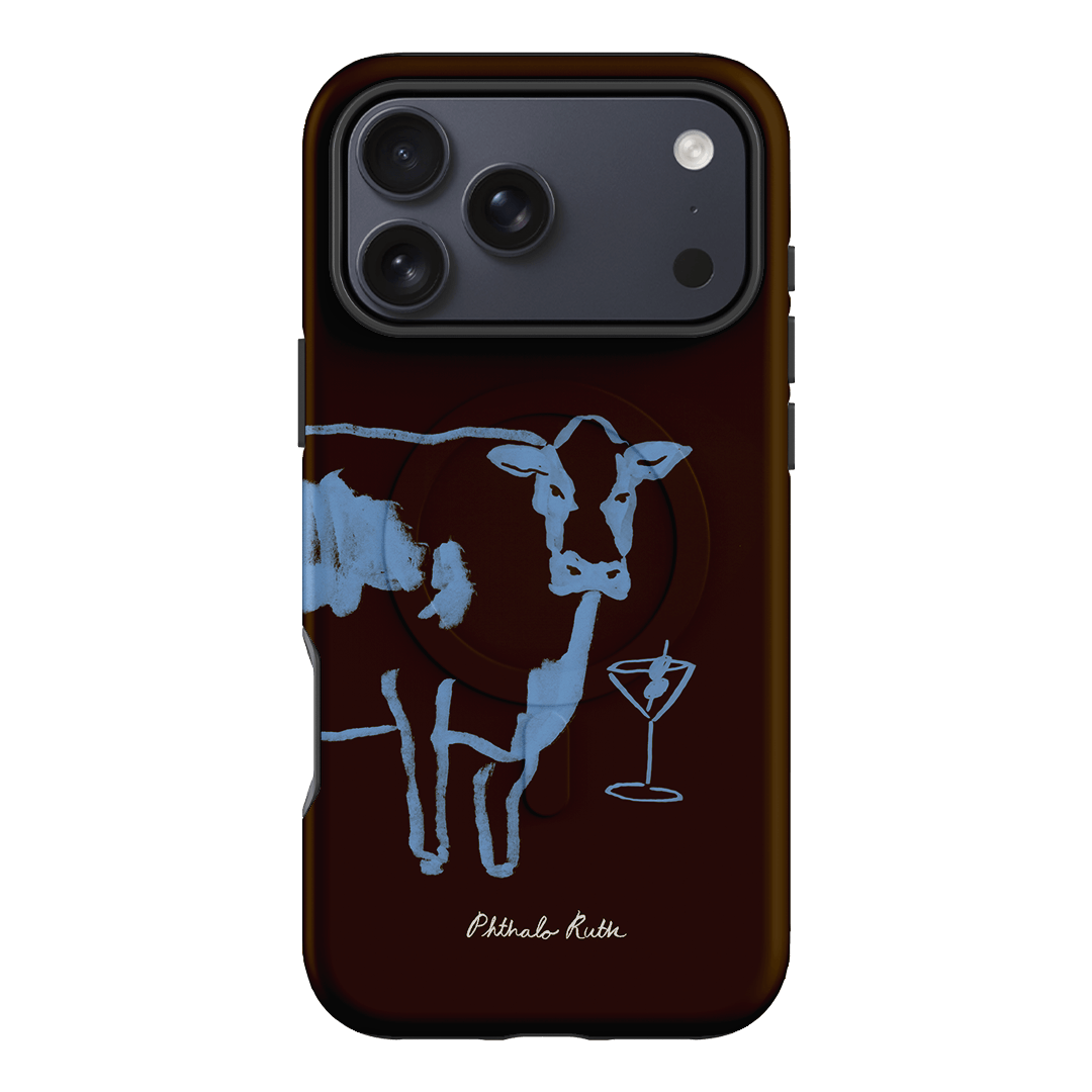 Mootini Espresso Printed Phone Cases iPhone 17 Pro Max / Armoured MagSafe by Phthalo Ruth - The Dairy