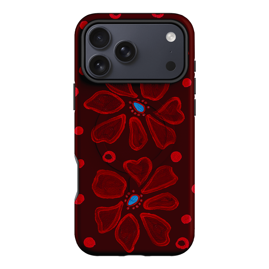 Painted Petal Rouge Printed Phone Cases iPhone 17 Pro Max / Armoured MagSafe by BG. Studio - The Dairy