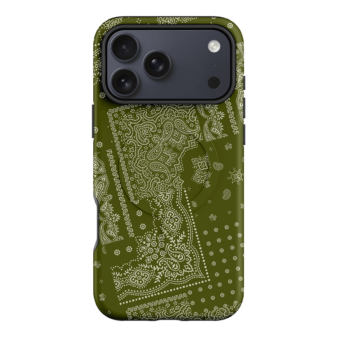 Paisley Fern Printed Phone Cases iPhone 17 Pro Max / Armoured MagSafe by The Dairy - The Dairy