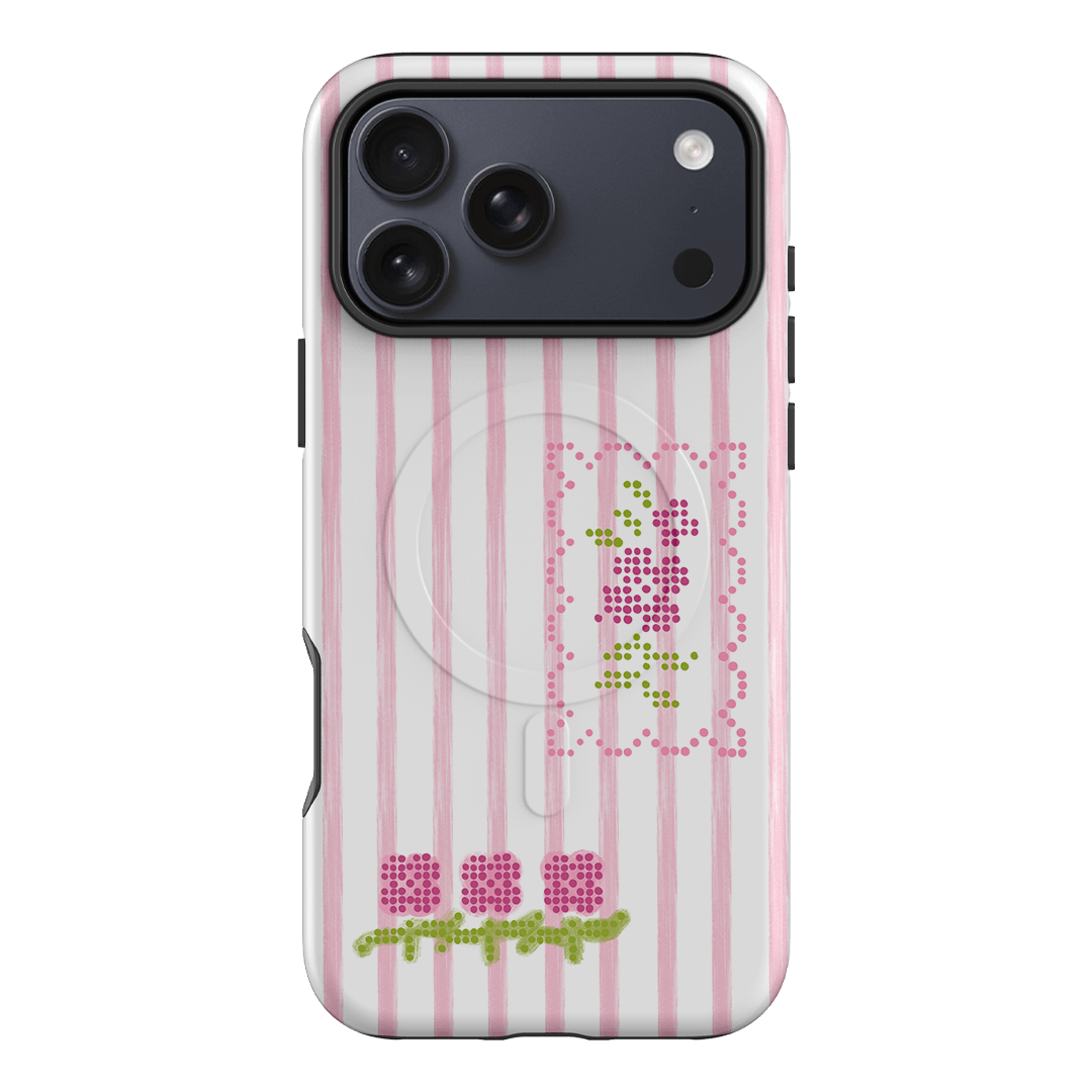 Patchwork Pink Printed Phone Cases iPhone 17 Pro Max / Armoured MagSafe by Kayla Carr - The Dairy