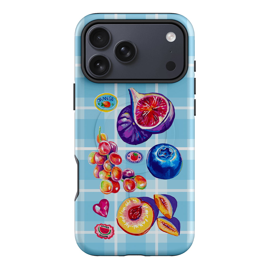 Plaid Picnic Printed Phone Cases iPhone 17 Pro Max / Armoured MagSafe by Femke Studio - The Dairy