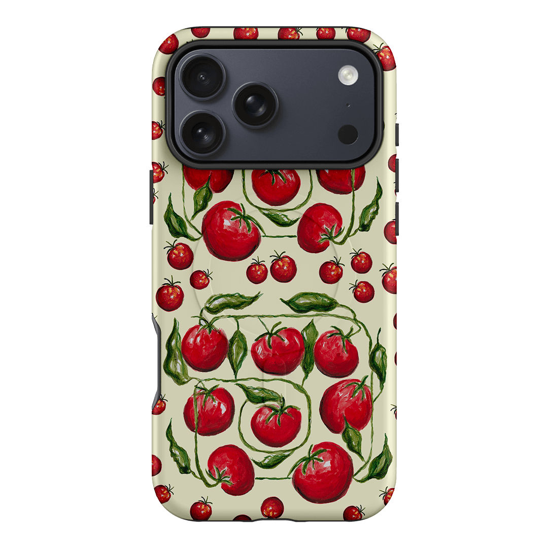 Red Tomatoes Printed Phone Cases iPhone 17 Pro Max / Armoured MagSafe by BG. Studio - The Dairy