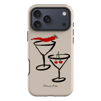 Chili Cherry Printed Phone Cases iPhone 17 Pro Max / Armoured by Phthalo Ruth - The Dairy