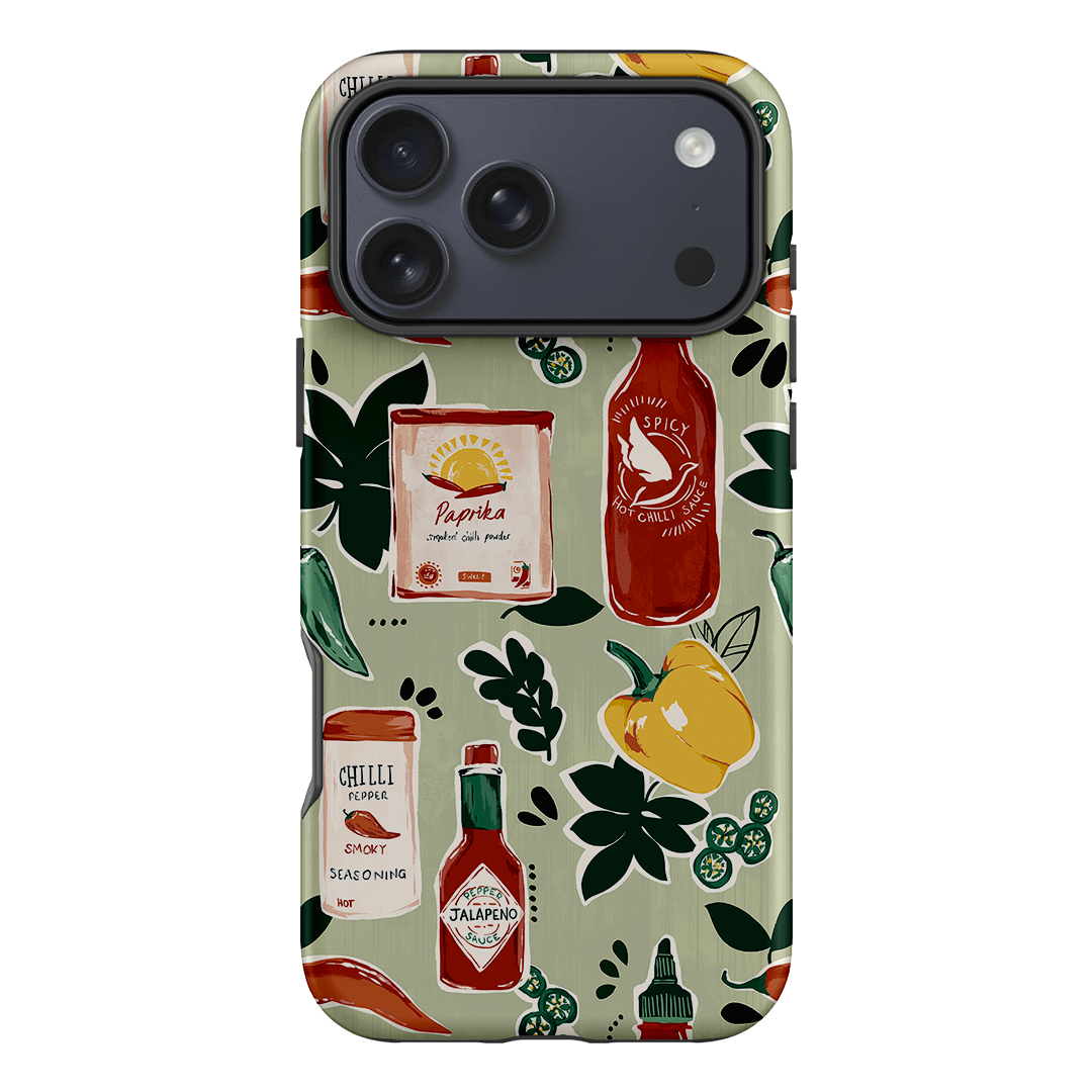 Chilli Pepper Printed Phone Cases iPhone 17 Pro Max / Armoured by Charlie Taylor - The Dairy