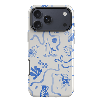 Mediterranean Wave Printed Phone Cases iPhone 17 Pro Max / Armoured by Charlie Taylor - The Dairy