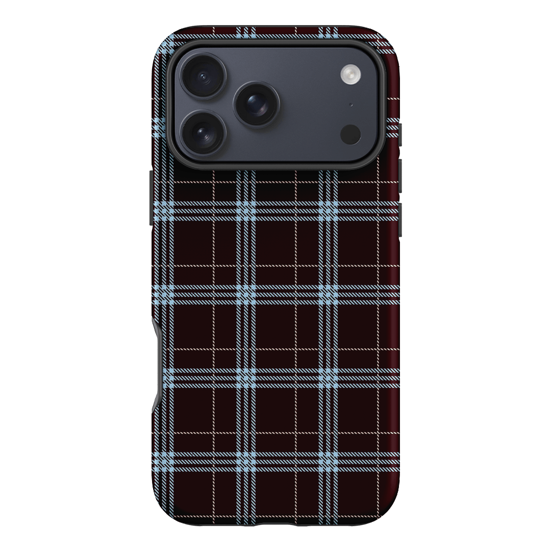 Mocha Plaid Printed Phone Cases iPhone 17 Pro Max / Armoured by The Dairy - The Dairy
