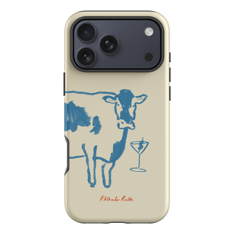 Mootini Blue Printed Phone Cases iPhone 17 Pro Max / Armoured by Phthalo Ruth - The Dairy