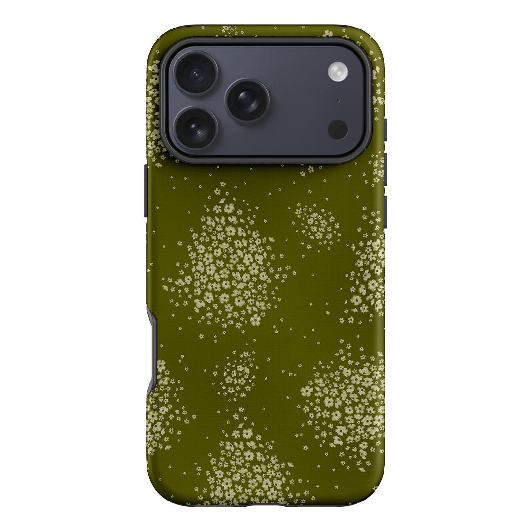 Olive Bloom Printed Phone Cases iPhone 17 Pro Max / Armoured by Veronica Tucker - The Dairy