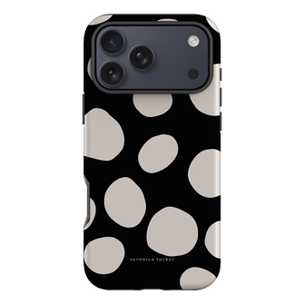 Pebbles Noir Printed Phone Cases iPhone 17 Pro Max / Armoured by Veronica Tucker - The Dairy