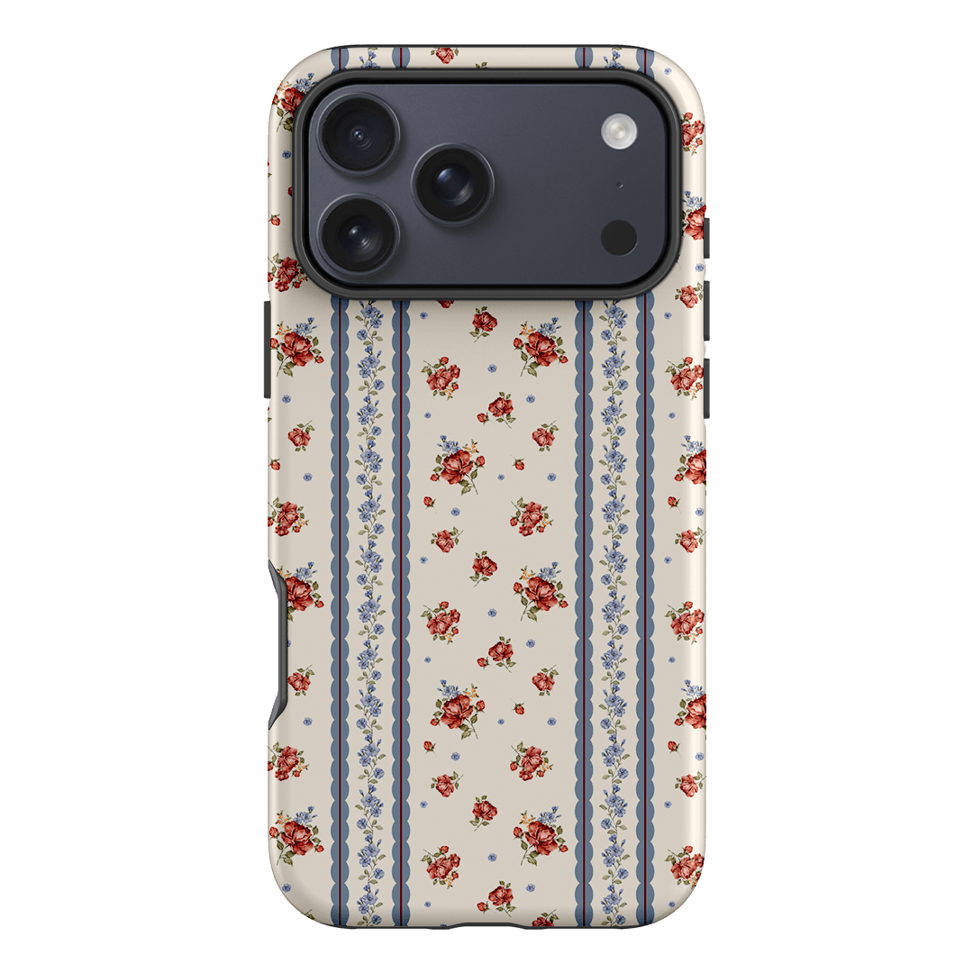 Rose Stripe Printed Phone Cases iPhone 17 Pro Max / Armoured by Kasiags Art - The Dairy