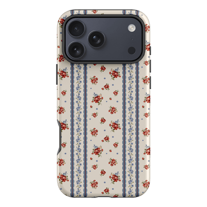 Rose Stripe Printed Phone Cases iPhone 17 Pro Max / Armoured by Kasiags Art - The Dairy