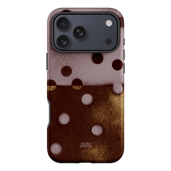 Rust Polka Dot Printed Phone Cases iPhone 17 Pro Max / Armoured by Jasmine Dowling - The Dairy