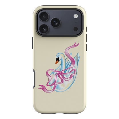 Satin Swan Printed Phone Cases iPhone 17 Pro Max / Armoured by Femke Studio - The Dairy