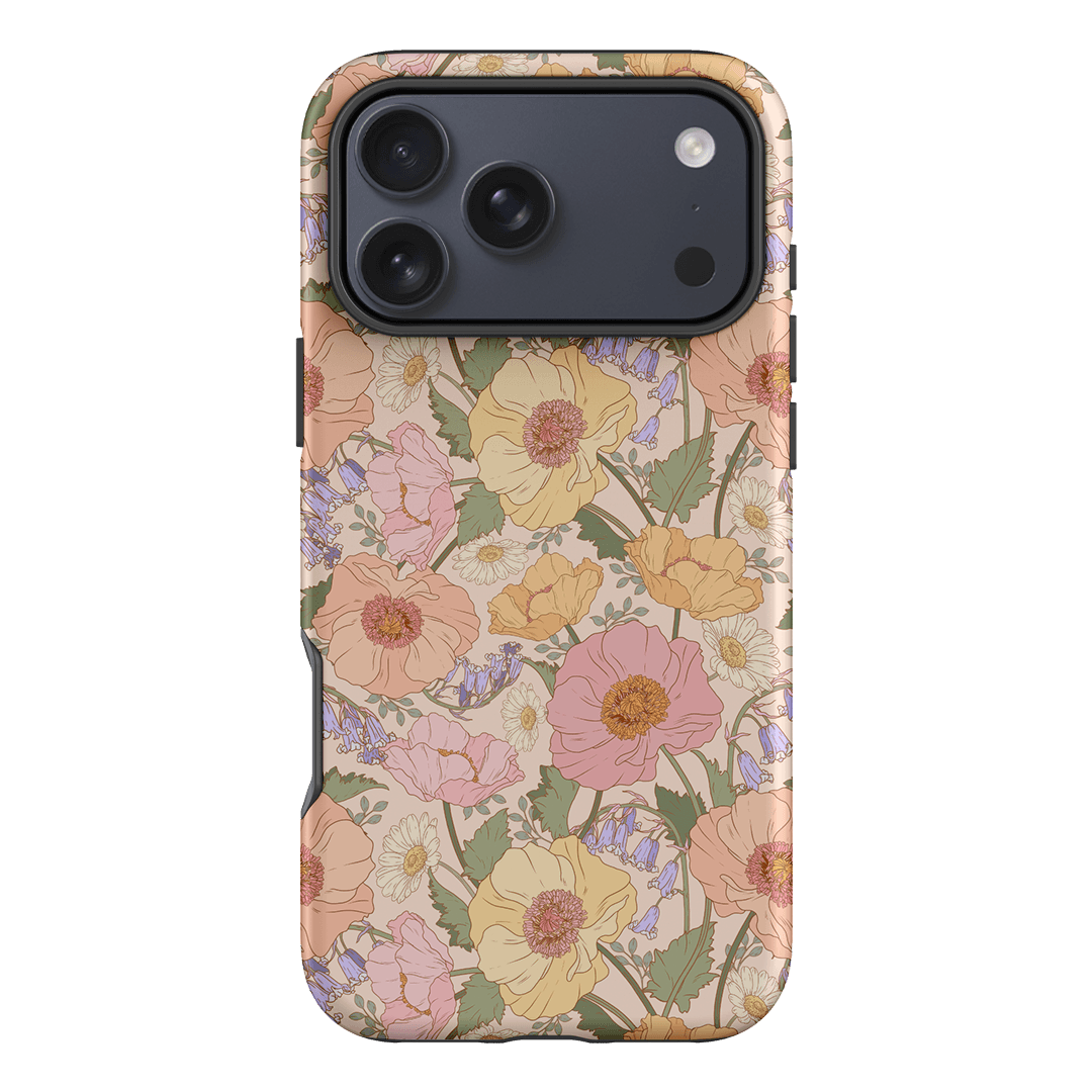 Spring Poppy Printed Phone Cases iPhone 17 Pro Max / Armoured by Kasiags Art - The Dairy