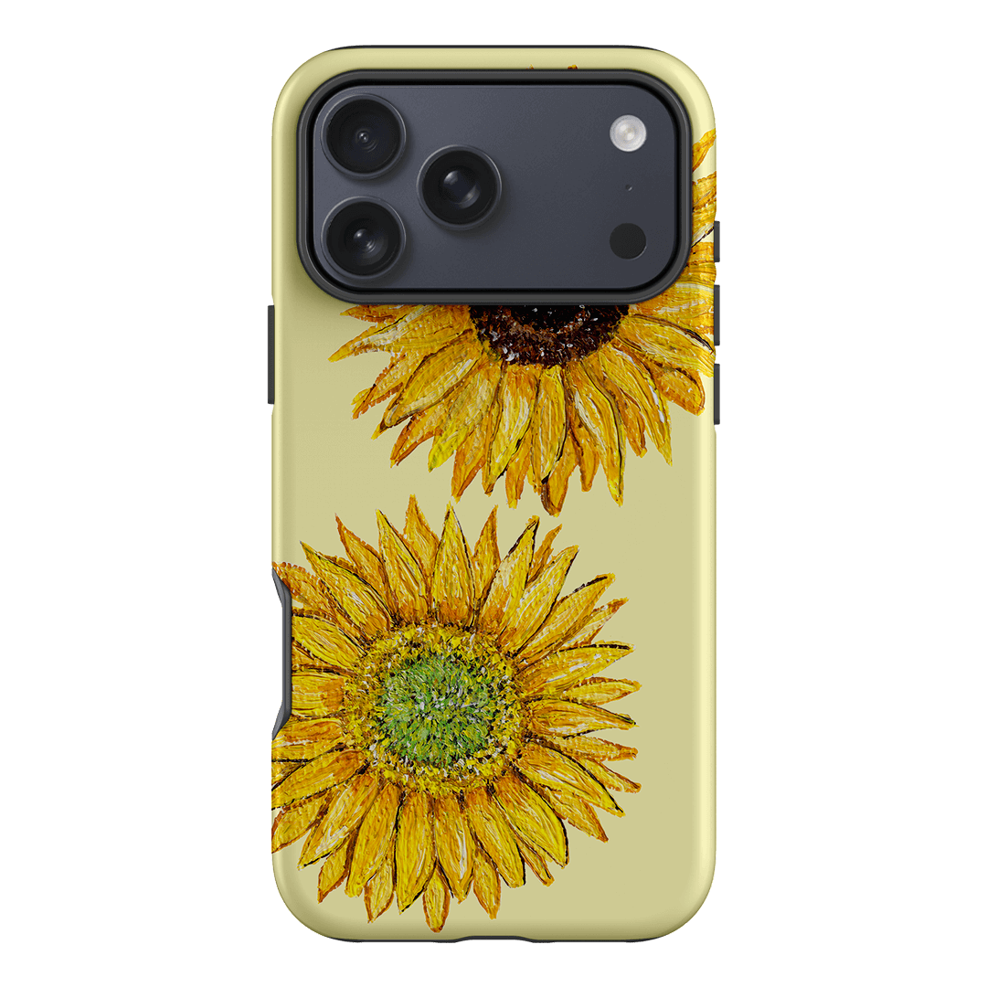 Sunflower Yellow Printed Phone Cases iPhone 17 Pro Max / Armoured by BG. Studio - The Dairy