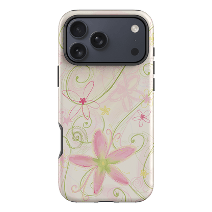 Swirl Pink Printed Phone Cases iPhone 17 Pro Max / Armoured by Kayla Carr - The Dairy