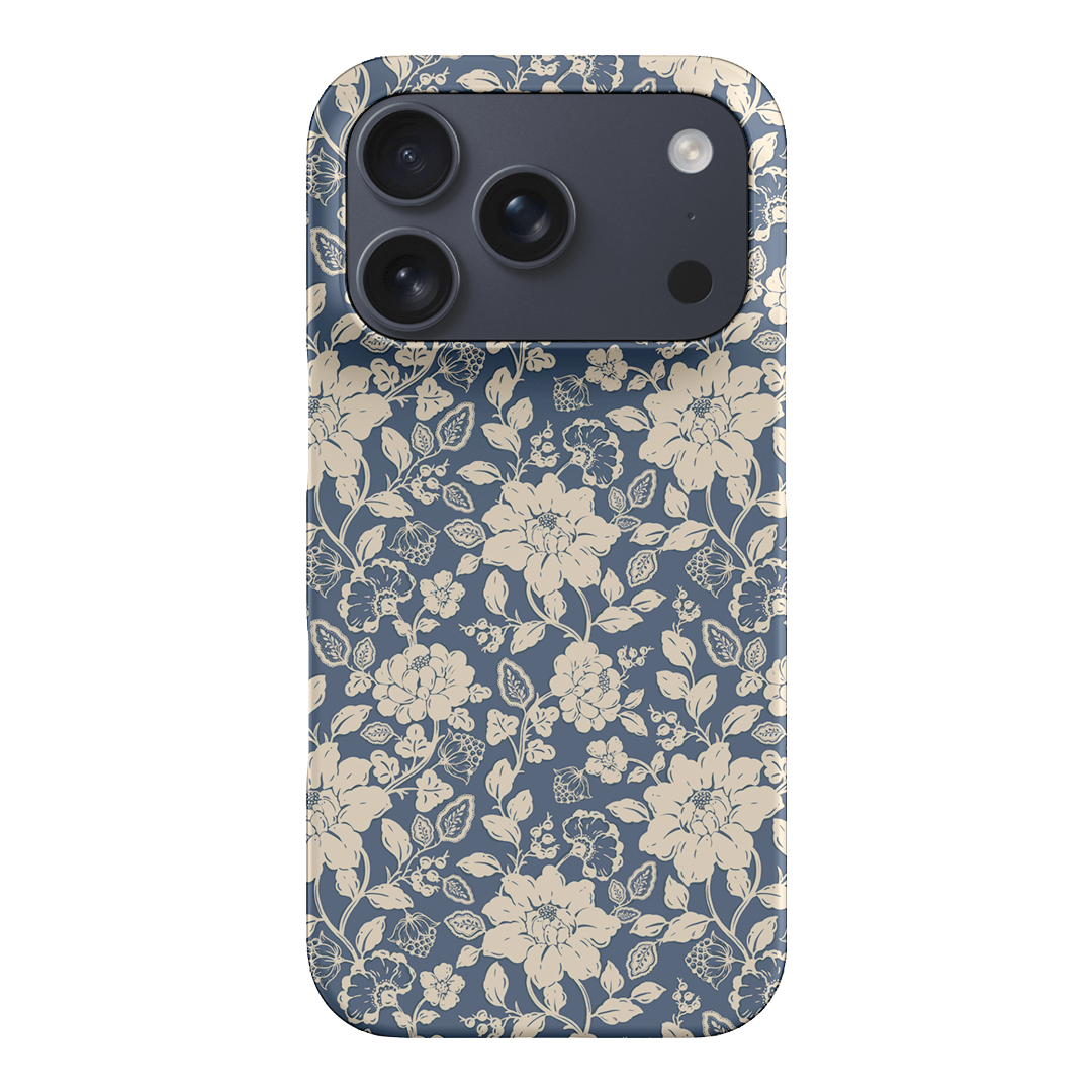 Blue Garden Printed Phone Cases iPhone 17 Pro / Snap by Kasiags Art - The Dairy