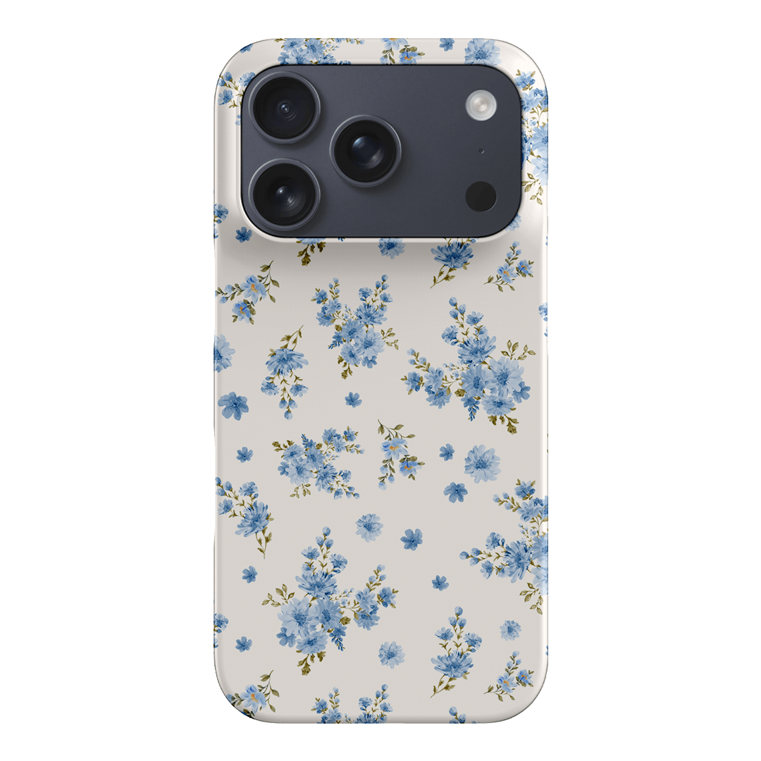 Blue Meadow Printed Phone Cases iPhone 17 Pro / Snap by Kasiags Art - The Dairy