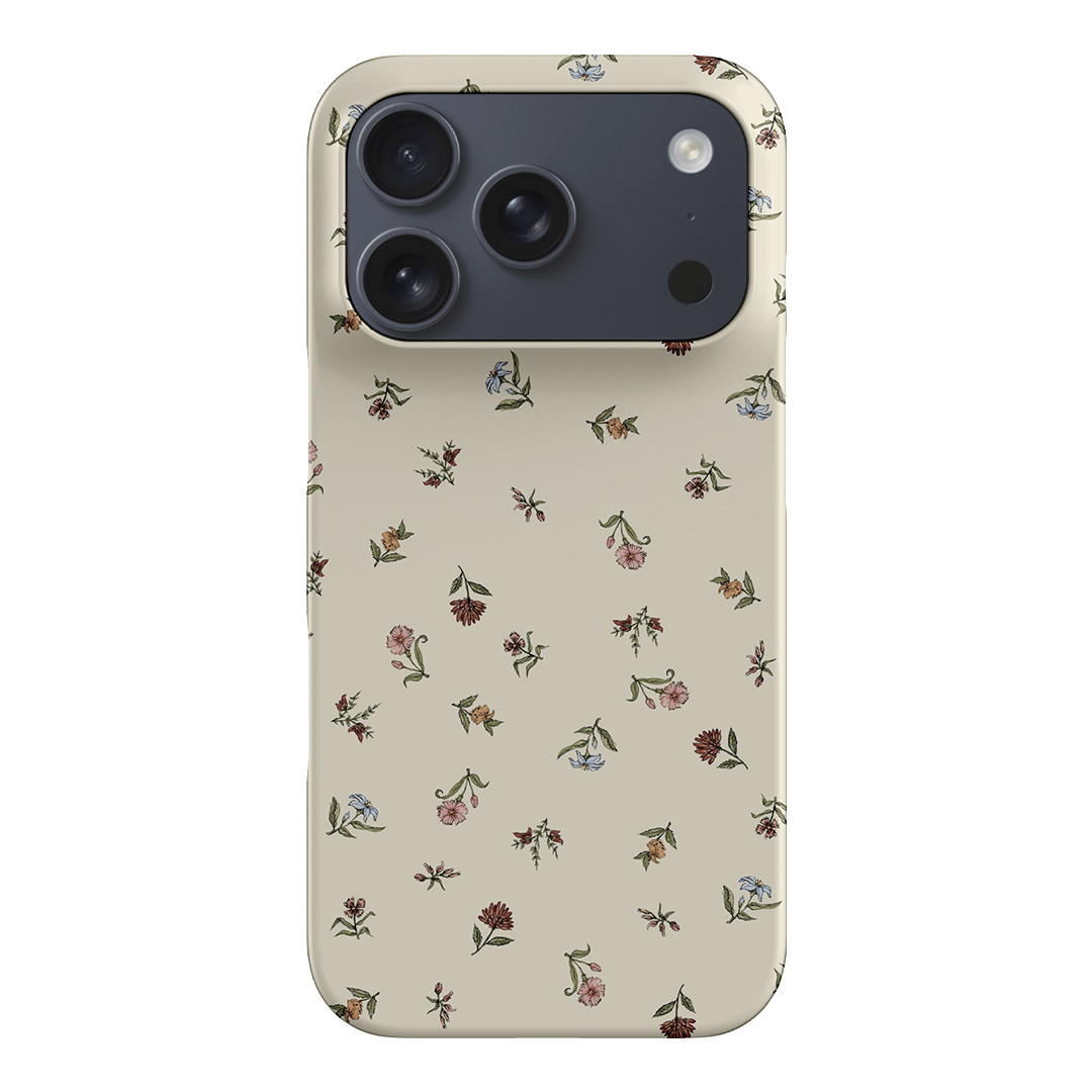 Butter Ditsy Printed Phone Cases iPhone 17 Pro / Snap by Veronica Tucker - The Dairy