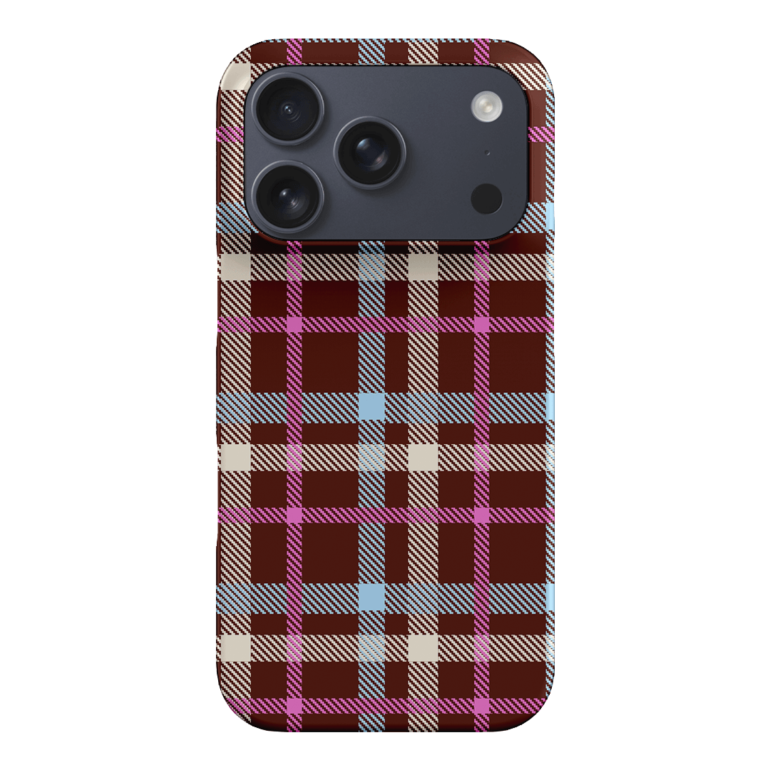 Confetti Plaid Printed Phone Cases iPhone 17 Pro / Snap by The Dairy - The Dairy
