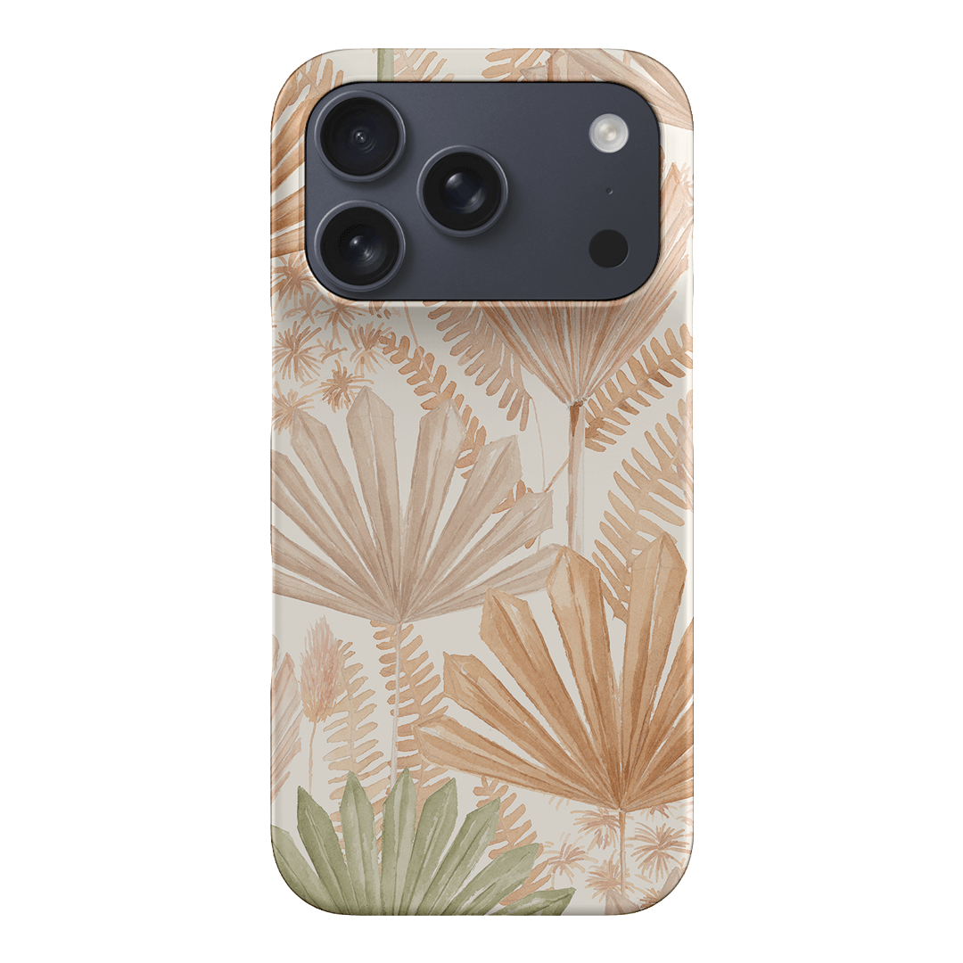 Golden Palm Printed Phone Cases iPhone 17 Pro / Snap by Cass Deller - The Dairy