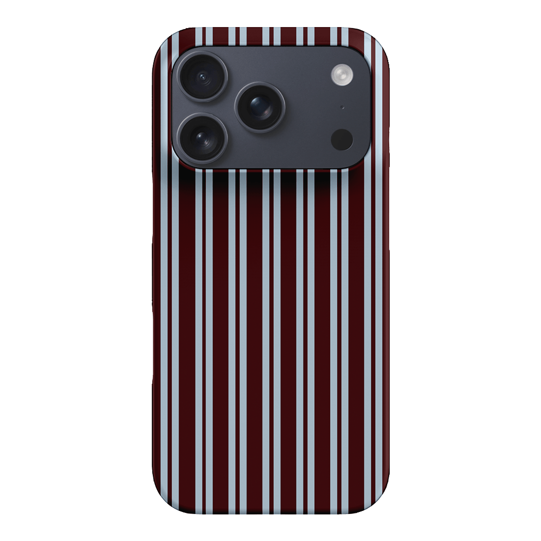 Varsity Stripes Printed Phone Cases iPhone 17 Pro / Snap by The Dairy - The Dairy