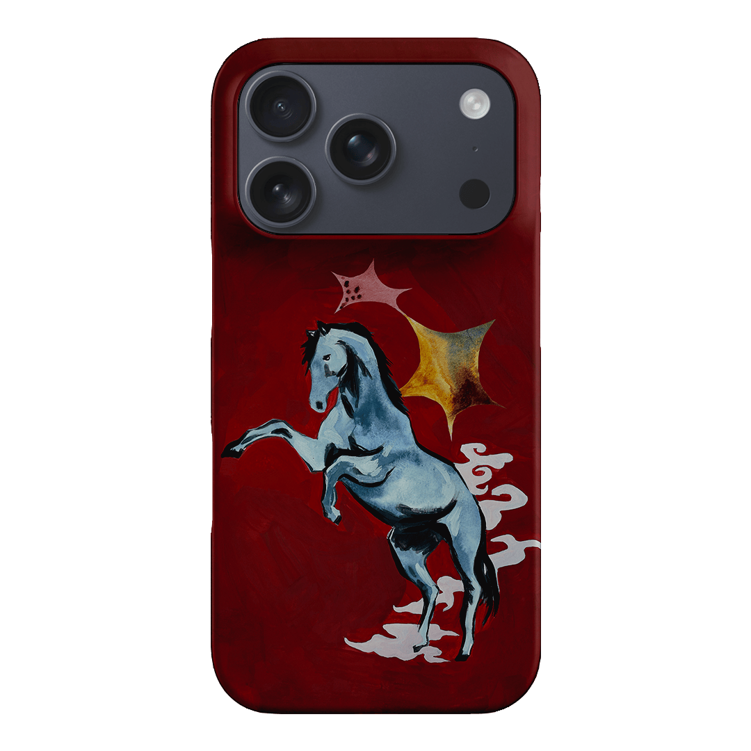 Year Of The Horse Printed Phone Cases iPhone 17 Pro / Snap by Lisa Hu - The Dairy