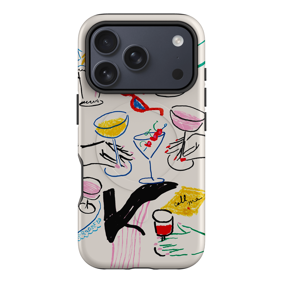 Girls Night Out Printed Phone Cases iPhone 17 Pro / Armoured MagSafe by Phthalo Ruth - The Dairy