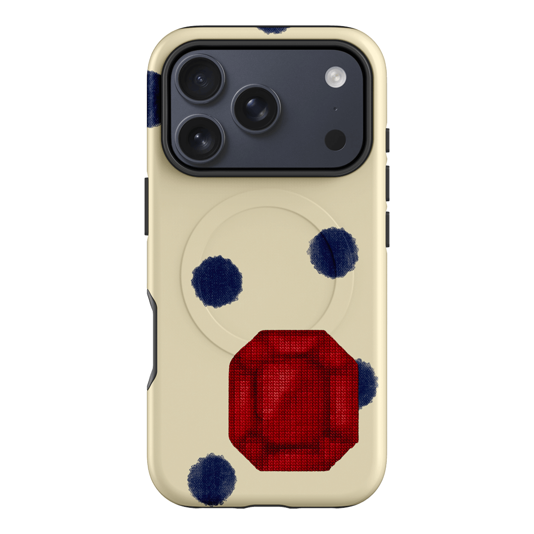 January Garnet Printed Phone Cases iPhone 17 Pro / Armoured MagSafe by Joiana - The Dairy