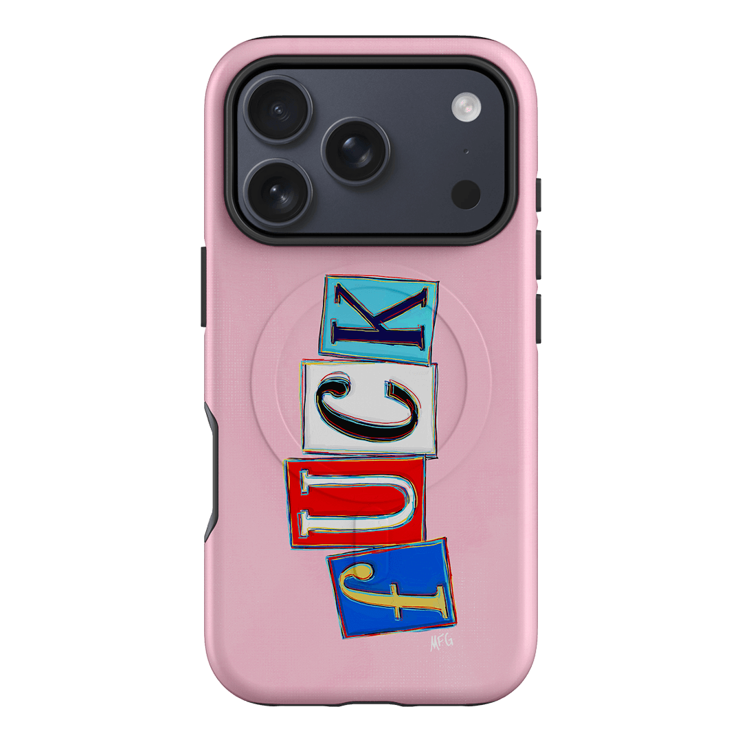 Lil Fcks Pink Printed Phone Cases iPhone 17 Pro / Armoured MagSafe by Margarbs Art - The Dairy