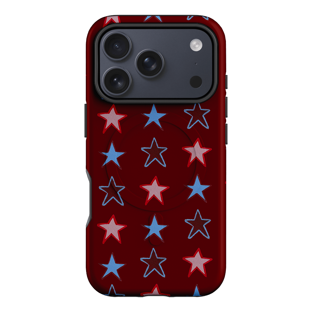 Lucky Stars Rouge Printed Phone Cases iPhone 17 Pro / Armoured MagSafe by BG. Studio - The Dairy