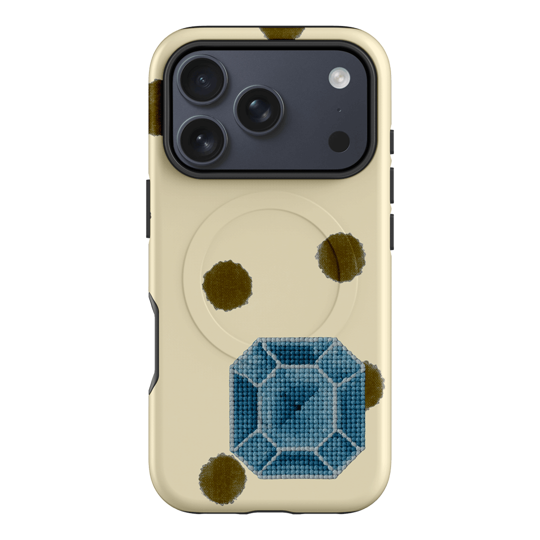 March Aquamarine Printed Phone Cases iPhone 17 Pro / Armoured MagSafe by Joiana - The Dairy