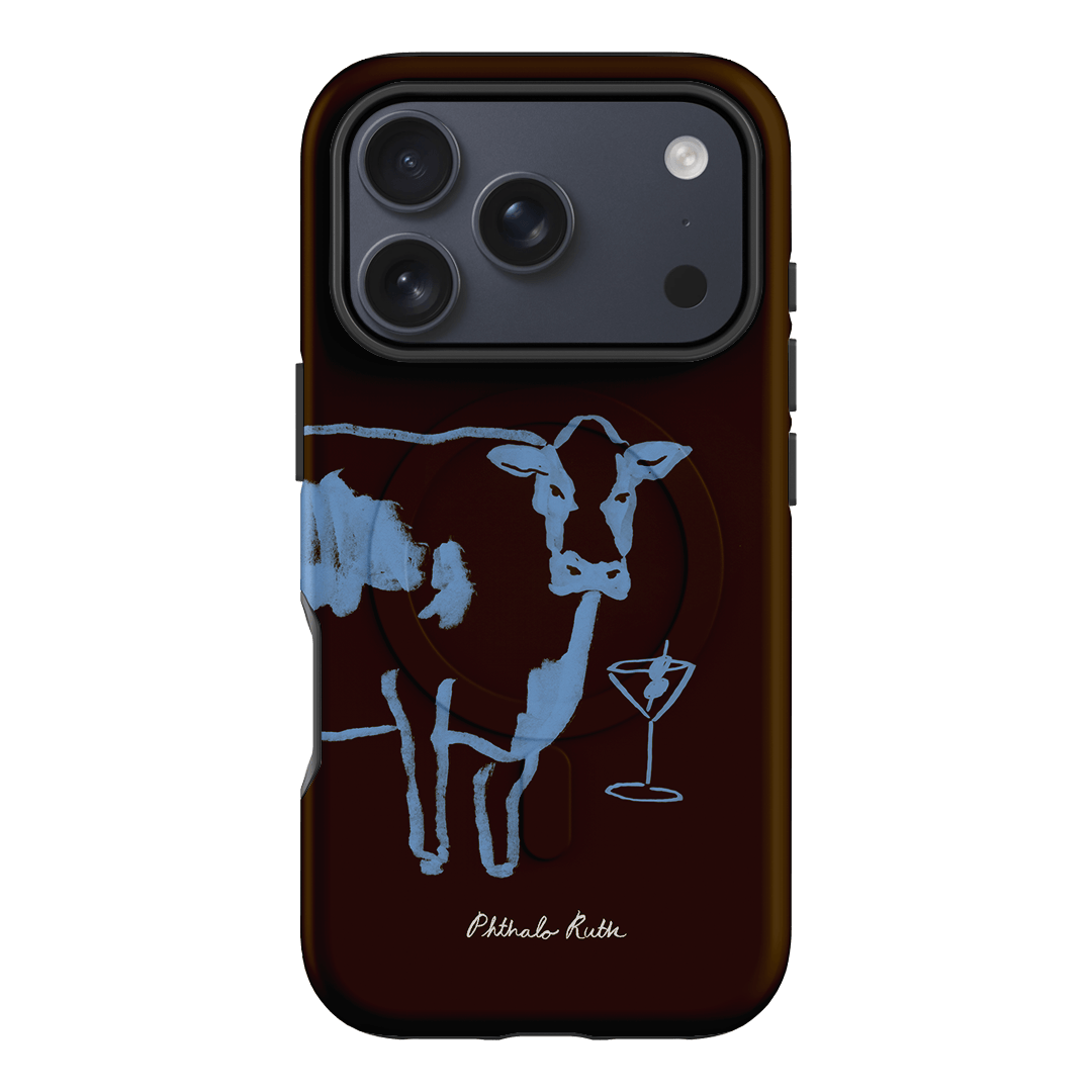 Mootini Espresso Printed Phone Cases iPhone 17 Pro / Armoured MagSafe by Phthalo Ruth - The Dairy