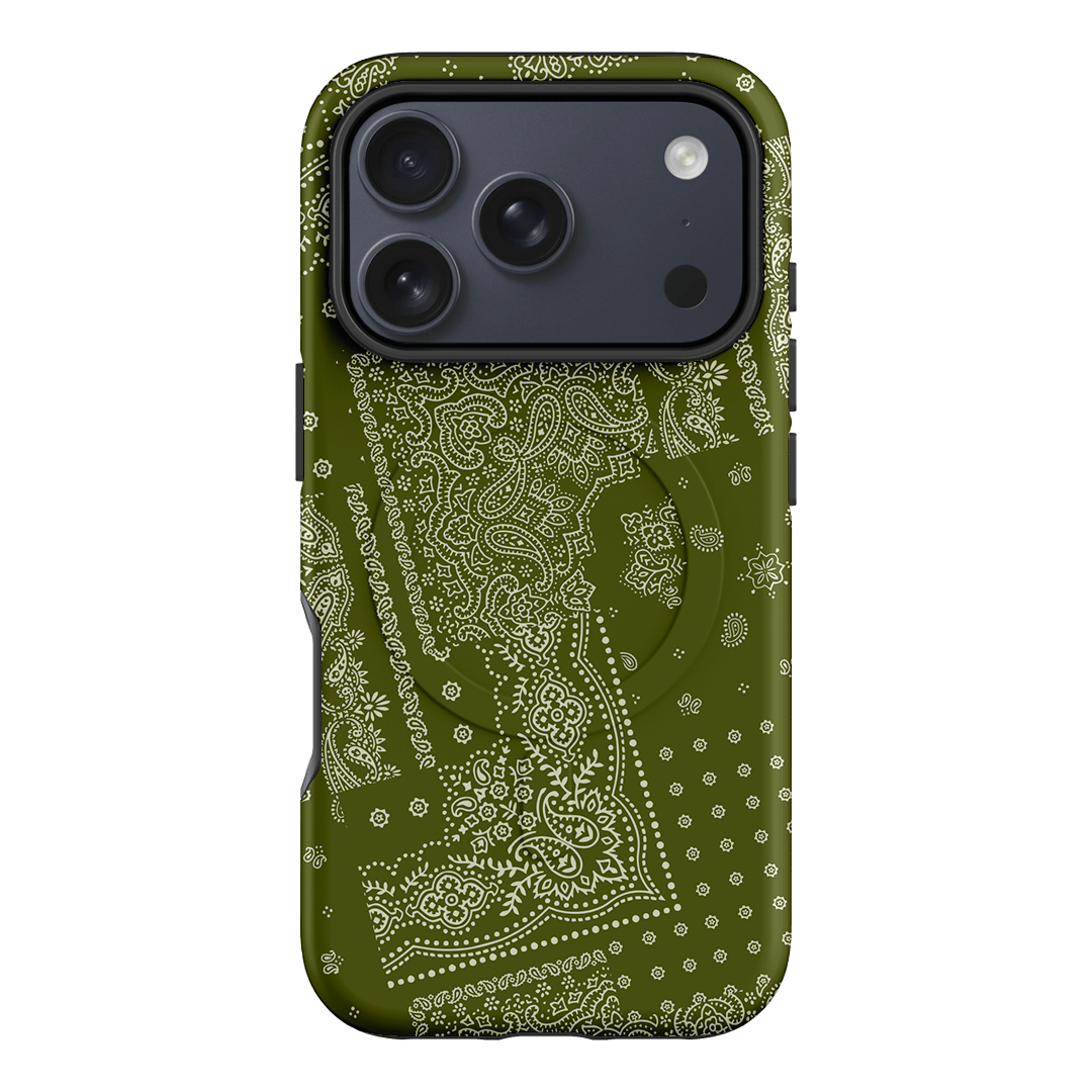Paisley Fern Printed Phone Cases iPhone 17 Pro / Armoured MagSafe by The Dairy - The Dairy