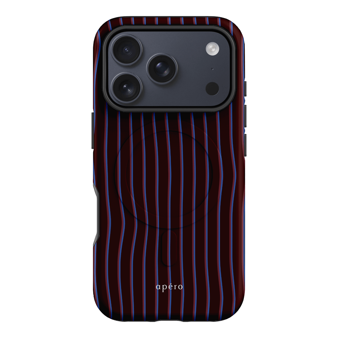 Panama Burgundy Printed Phone Cases iPhone 17 Pro / Armoured MagSafe by Apero - The Dairy