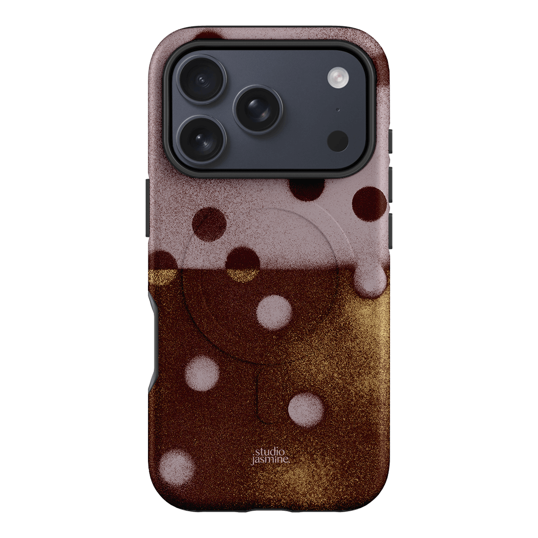 Rust Polka Dot
