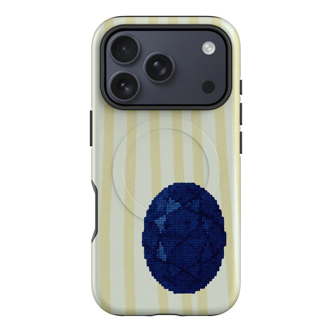 September Sapphire Printed Phone Cases iPhone 17 Pro / Armoured MagSafe by Joiana - The Dairy