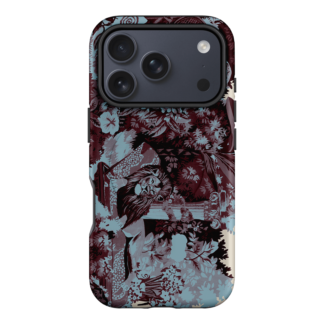 Tippi Blue Printed Phone Cases iPhone 17 Pro / Armoured MagSafe by Desmond & Dempsey - The Dairy