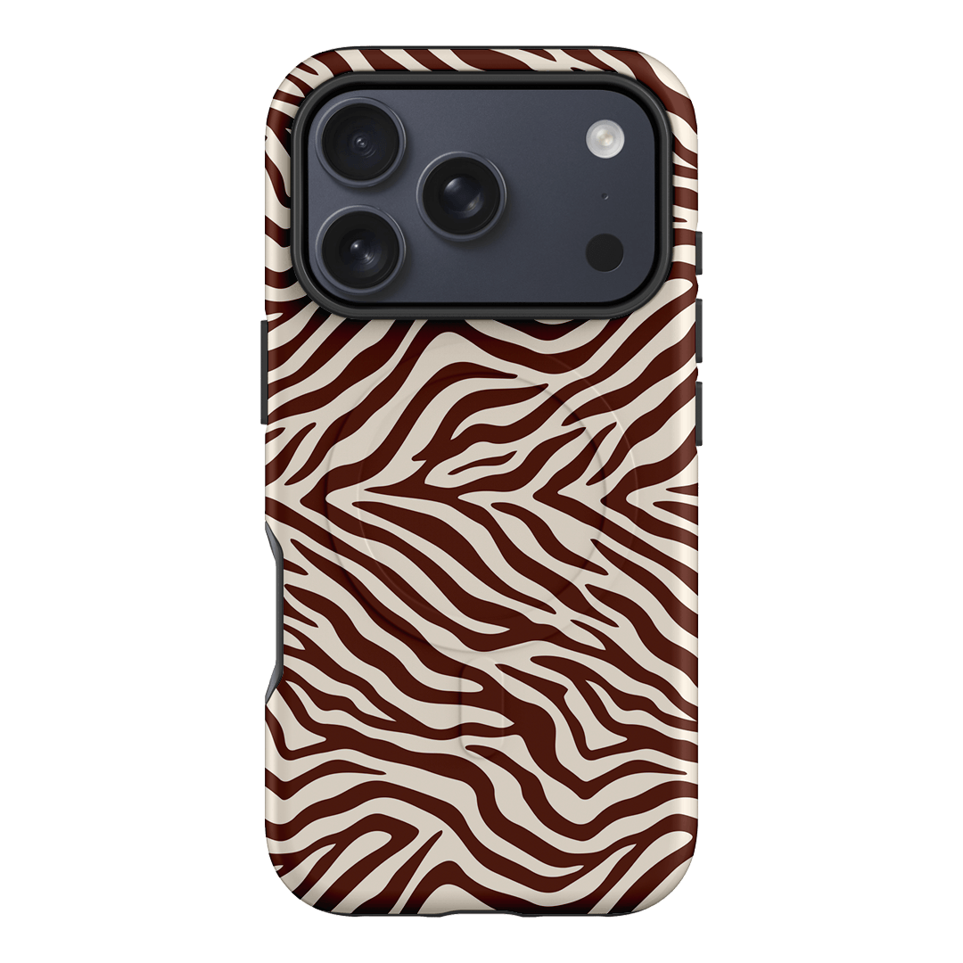 Zebra Toast Printed Phone Cases iPhone 17 Pro / Armoured MagSafe by The Dairy - The Dairy