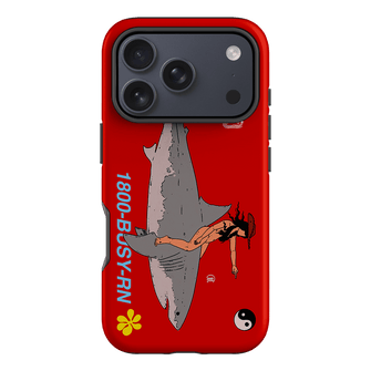 1800-Busy Rn in Red Printed Phone Cases iPhone 17 Pro / Armoured by Easty Beasty - The Dairy
