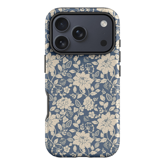 Blue Garden Printed Phone Cases iPhone 17 Pro / Armoured by Kasiags Art - The Dairy