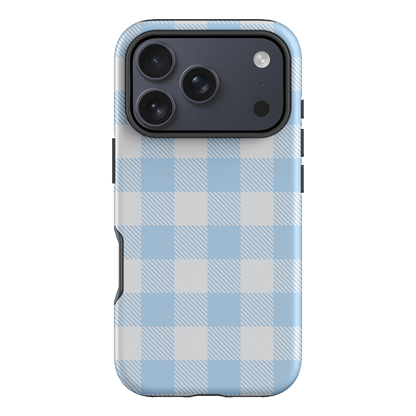 Cloud Plaid Printed Phone Cases iPhone 17 Pro / Armoured by The Dairy - The Dairy